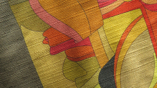 Atmos 4 | Atlas Collection | Linen Wall Hanging