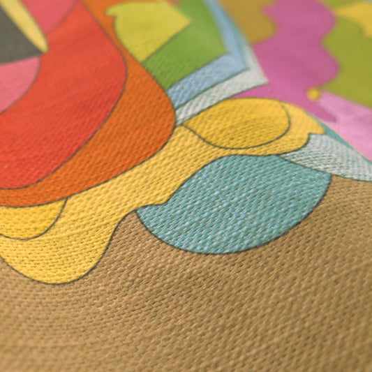 Atmos 5 | Atlas Collection |Linen Wall Hanging | Throw