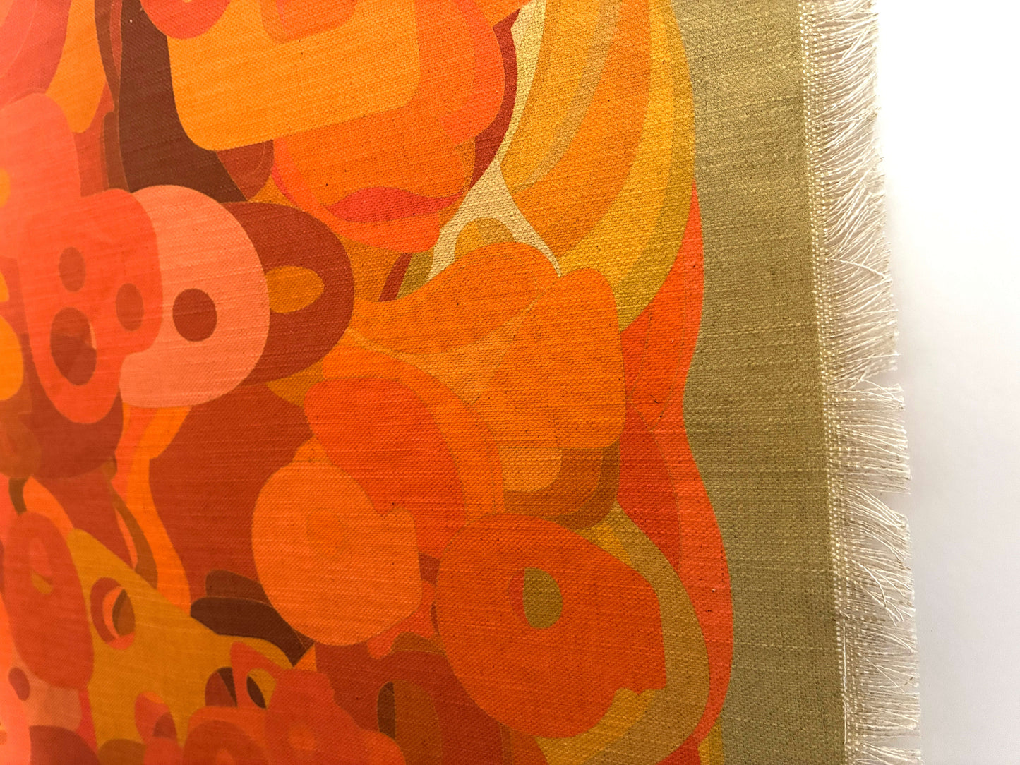 Atlas Collection | Linen wall hanging | Encryption