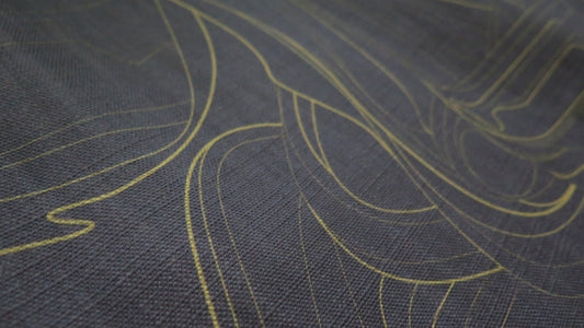 Moon Rising 4 | Atlas Collection | Linen wall hanging