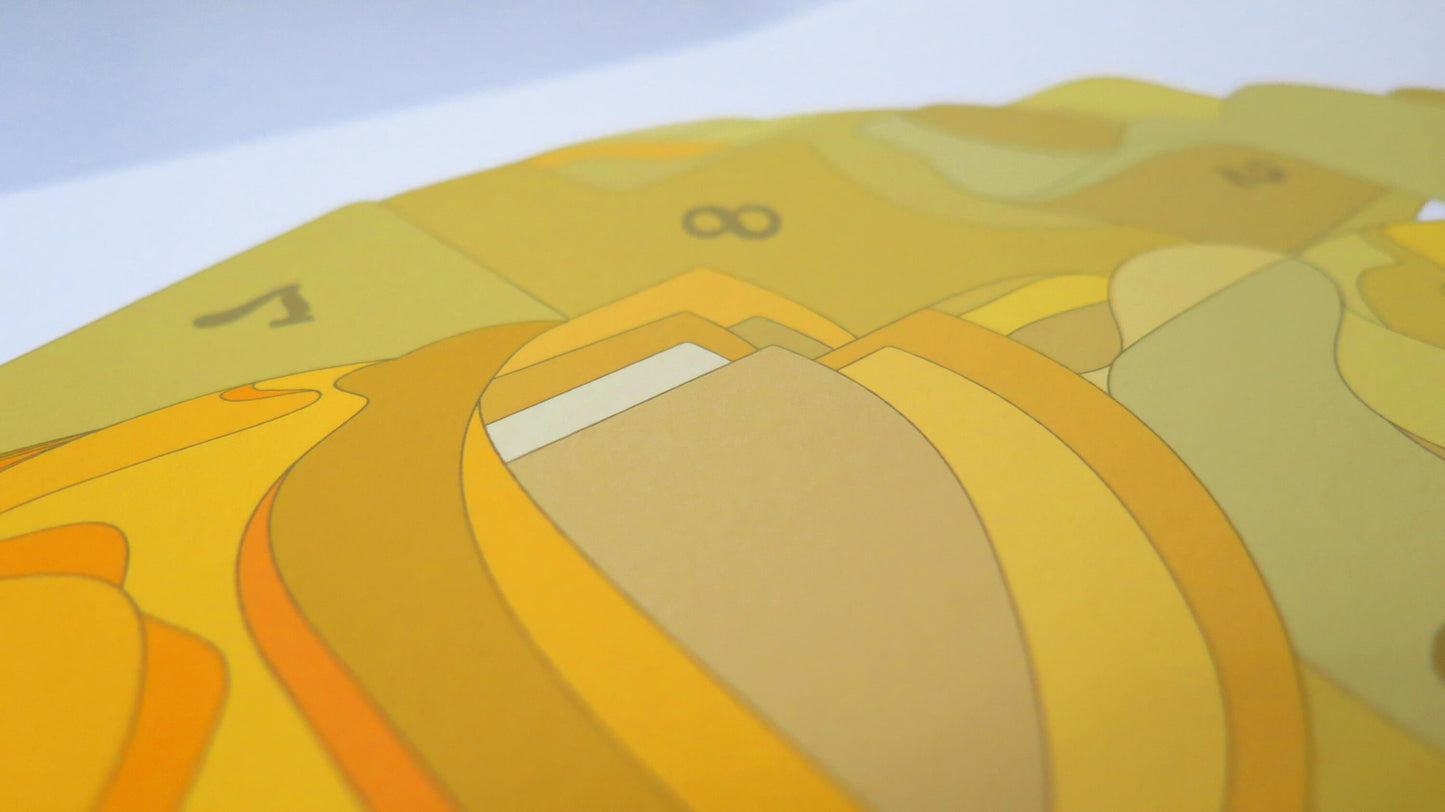 The Gold Code 9 | Fine Art Print | Hand embellished