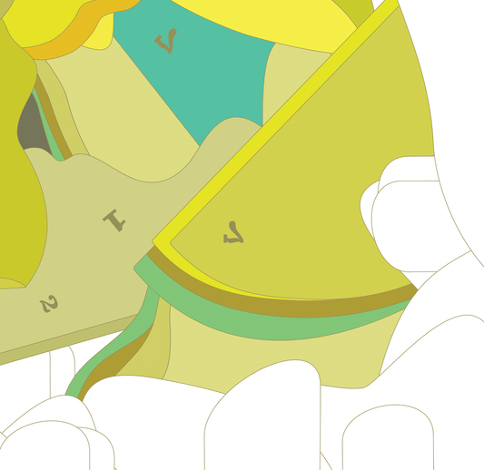 The Gold Code 4 | Fine Art Print | Hand embellished