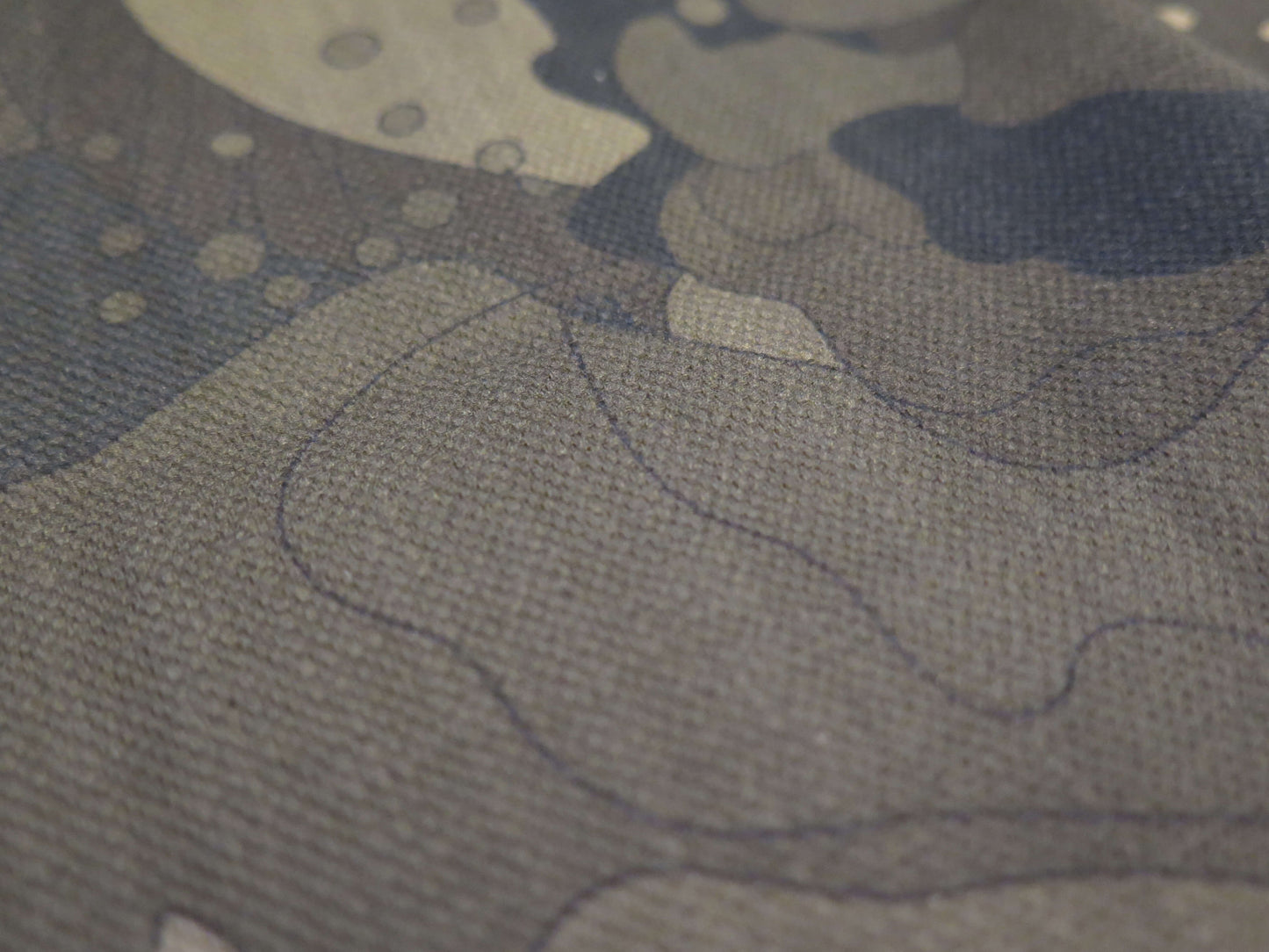 Under the Snow Moon 6 | Atlas Collection | Linen Wall Hanging