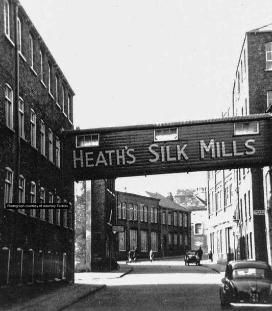 Centuries of British craftsmanship in each silk square