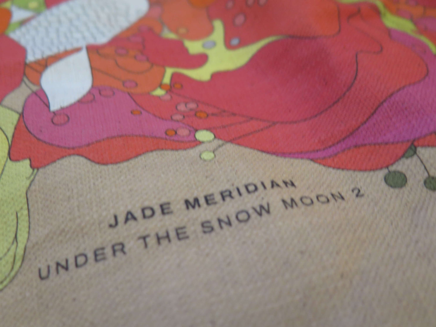 Under the Snow Moon 2 | Atlas Collection | Linen wall hanging