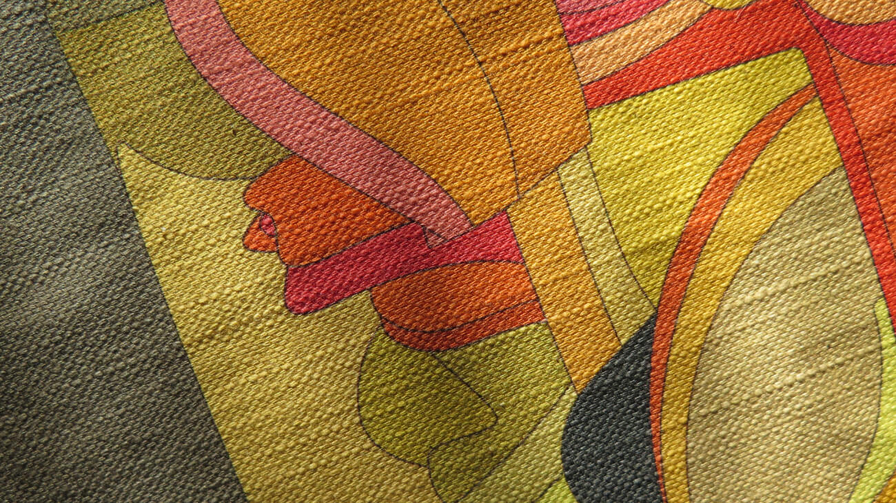 Atmos 4 | Atlas Collection | Linen Wall Hanging