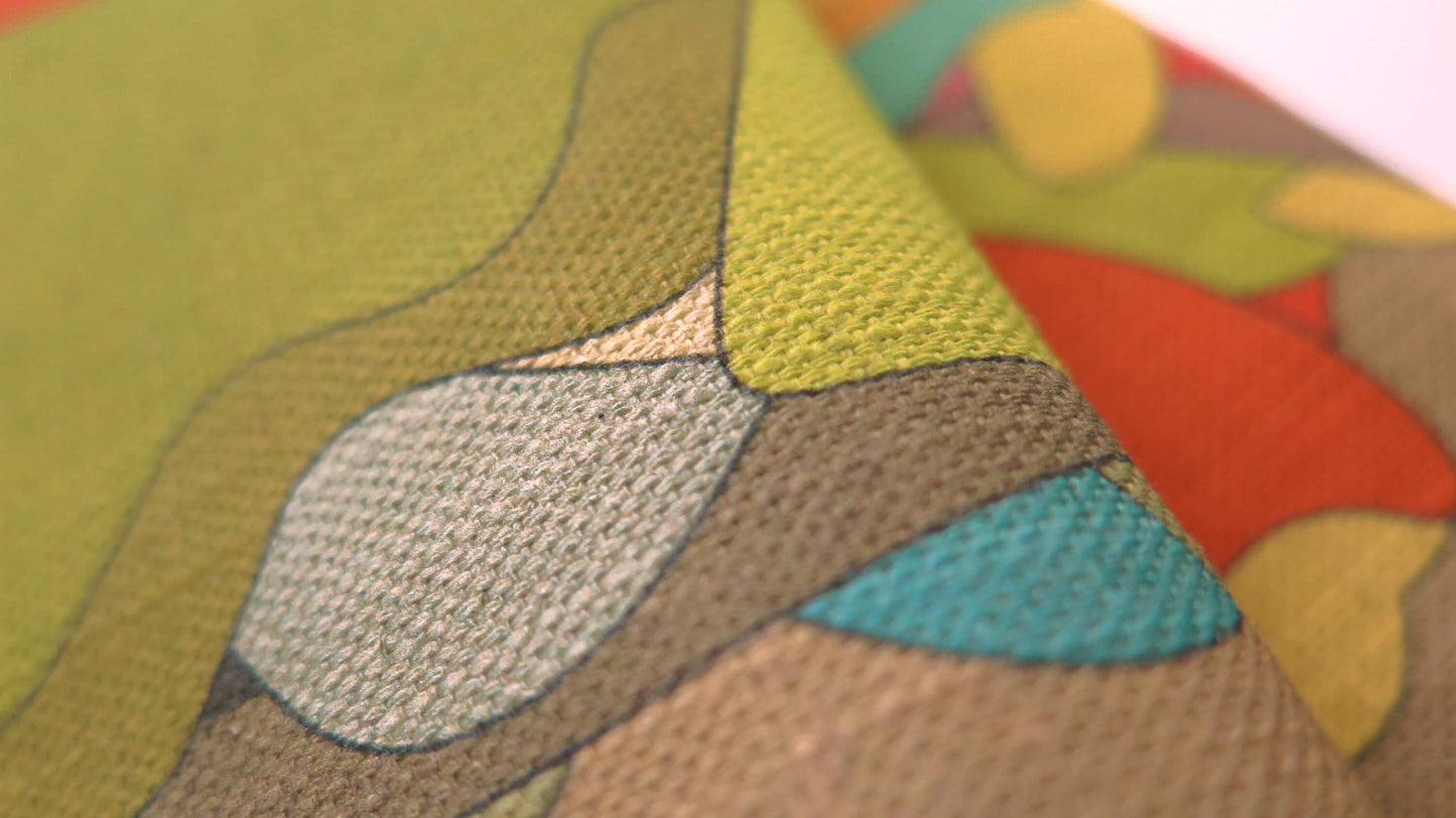 Atmos 5 | Atlas Collection |Linen Wall Hanging | Throw