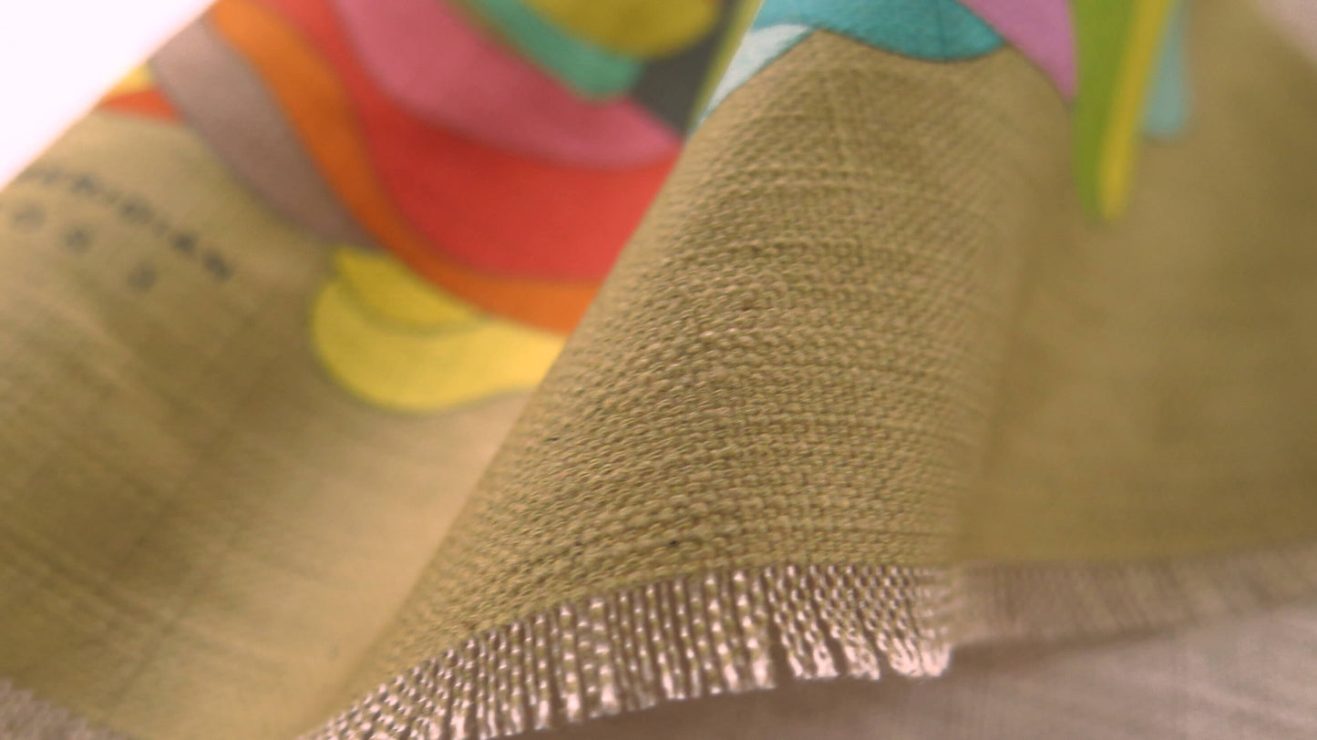 Atmos 5 | Atlas Collection |Linen Wall Hanging | Throw