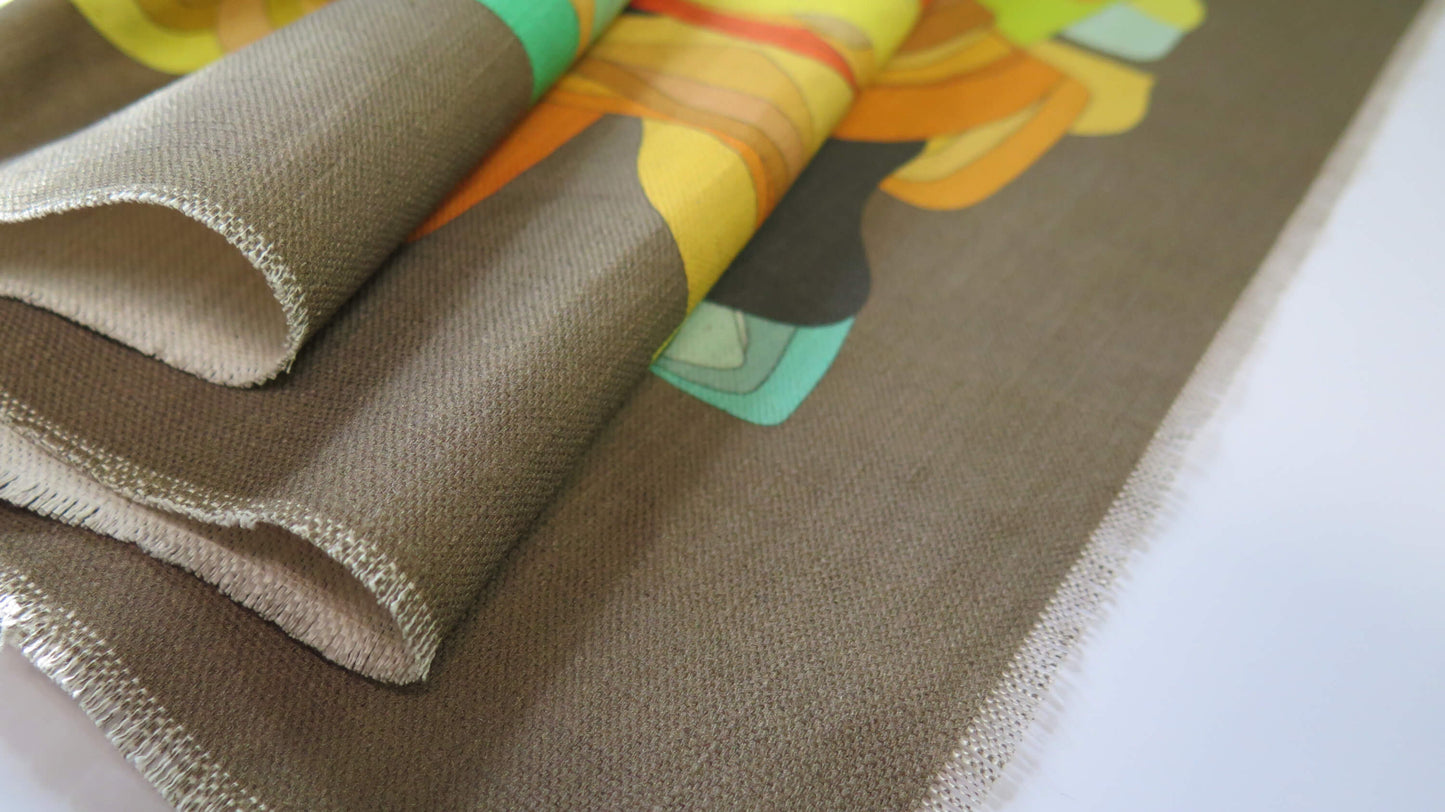 Atmos 4 | Atlas Collection | Linen Wall Hanging | Throw