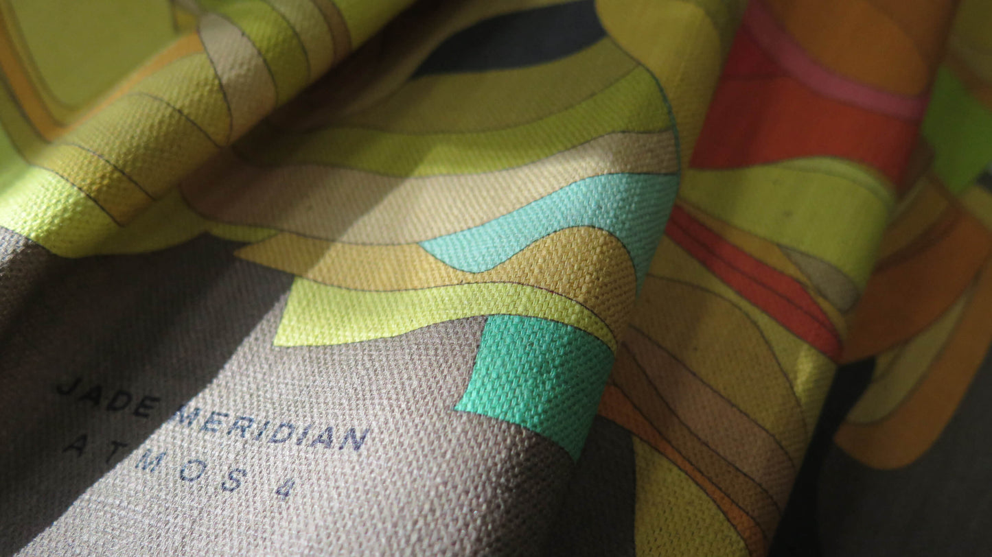 Atmos 4 | Atlas Collection | Linen Wall Hanging | Throw