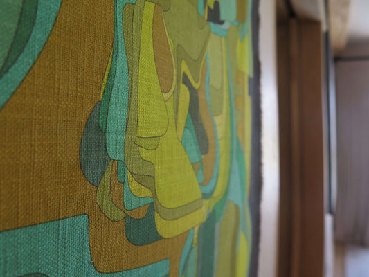 Atmos 3 | Atlas Collection | Linen wall hanging