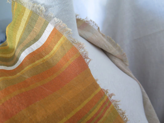 Tangiers | Narrow Linen Wrap