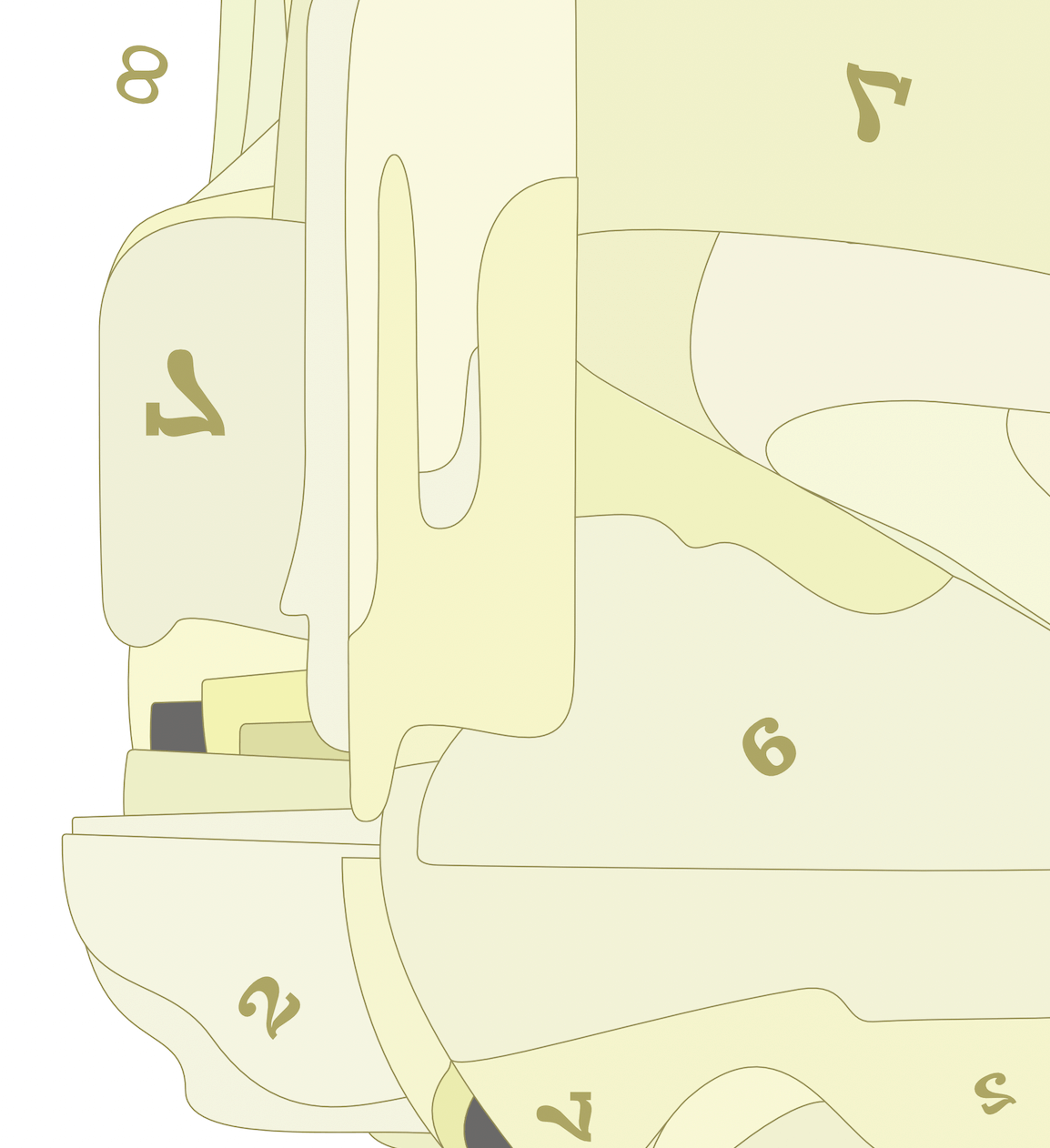 The Gold Code 10 | Fine Art Print | Hand embellished