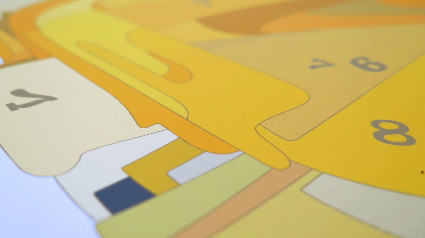 The Gold Code 9 | Fine Art Print | Hand embellished