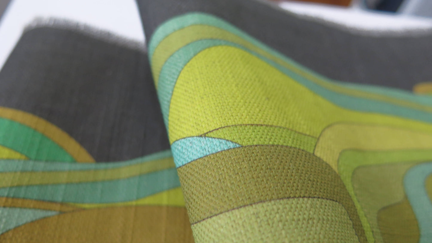 Atmos 3 | Atlas Collection | Linen Wall Hanging | Throw