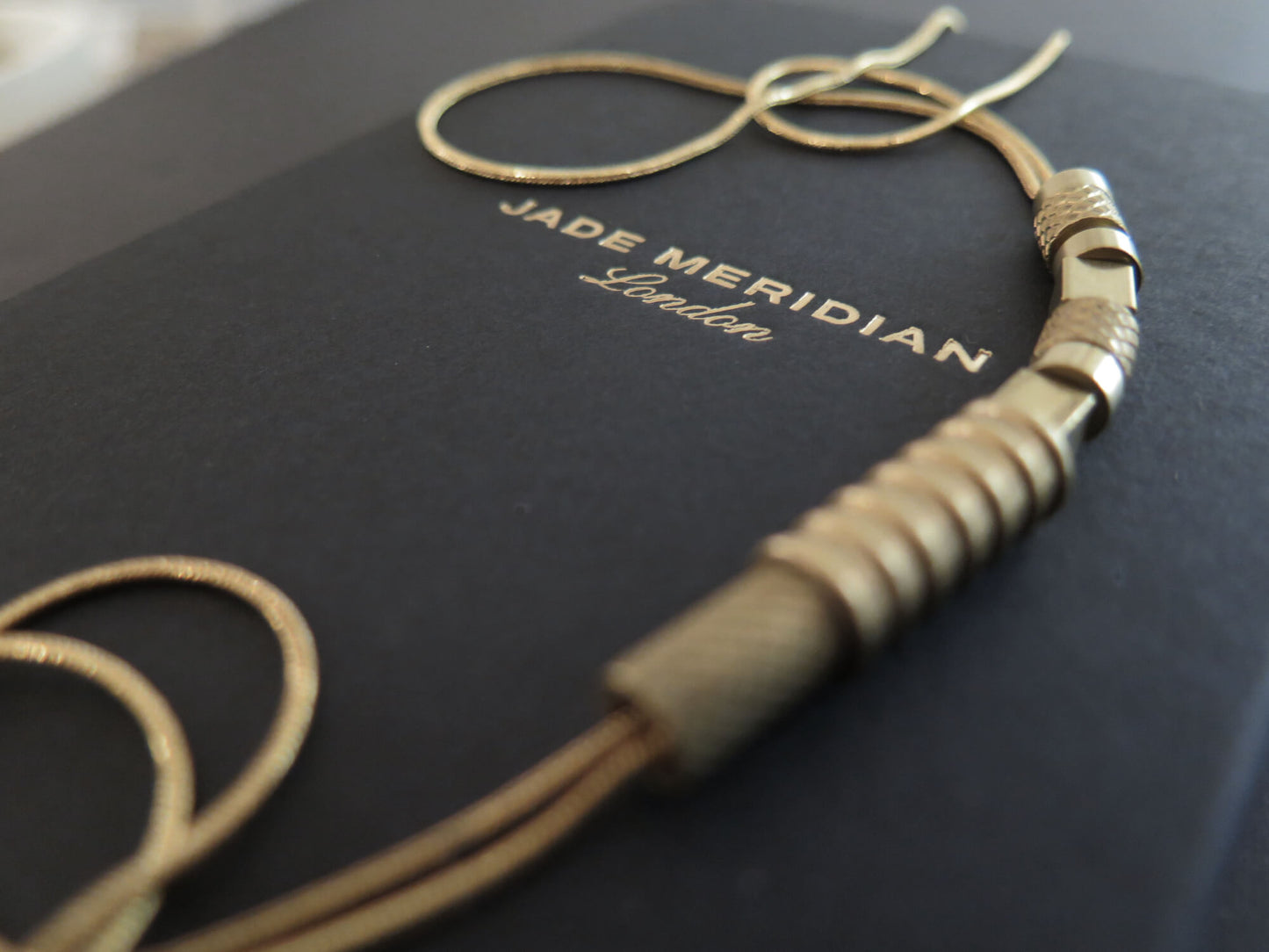 Origins Gold #2 | Adjustable length snake chain necklace