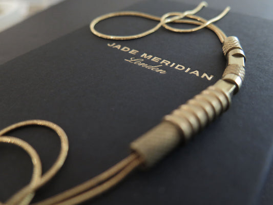 Origins Gold #2 | Adjustable length snake chain necklace