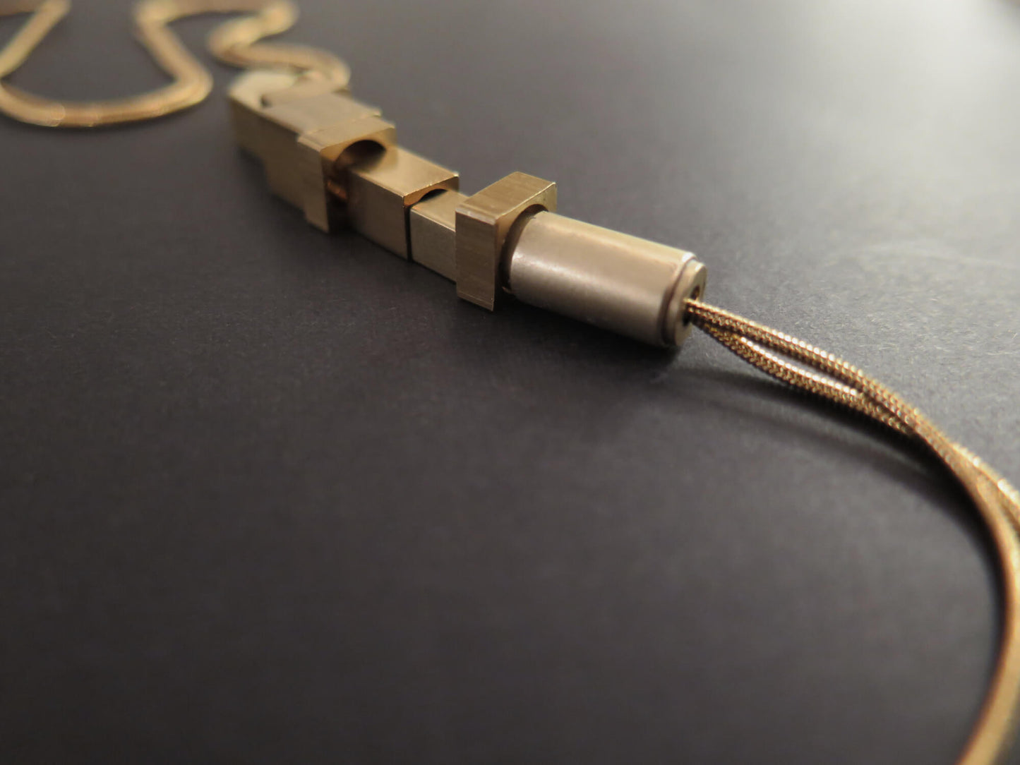 Origins Gold #3 | Adjustable length snake chain necklace