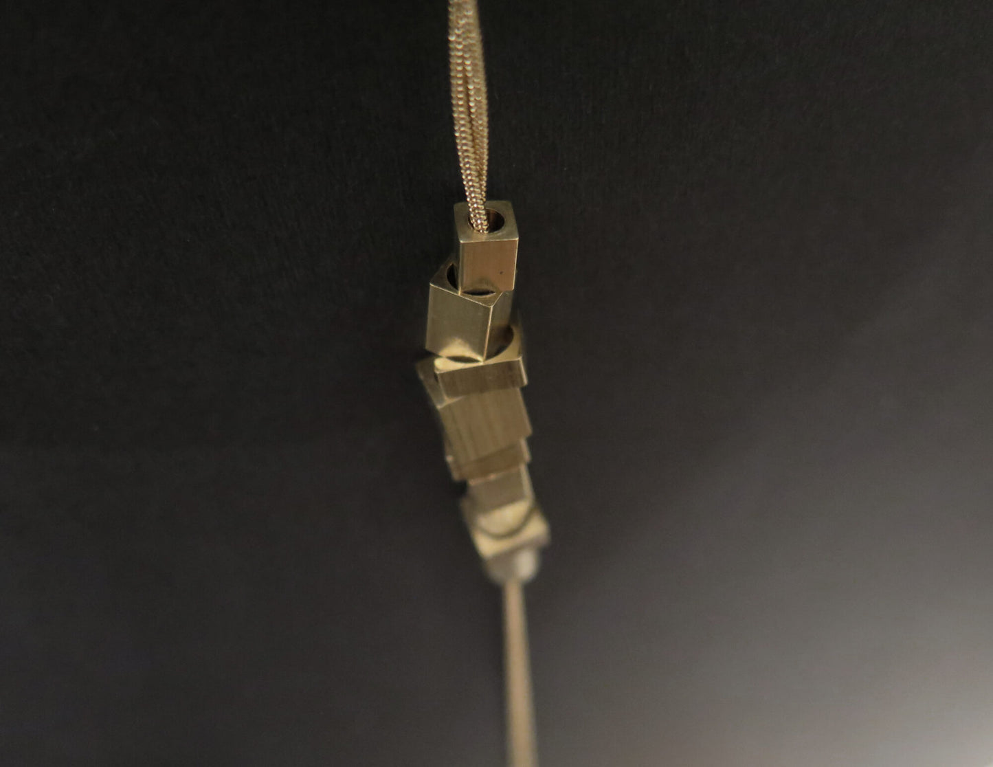 Origins Gold #3 | Adjustable length snake chain necklace