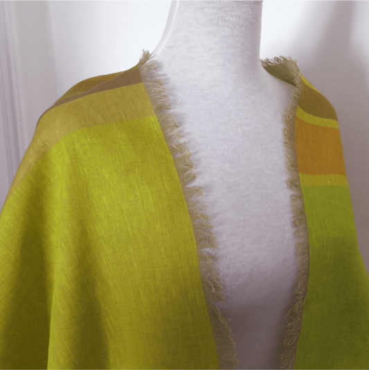 Taormina | Narrow Linen Wrap