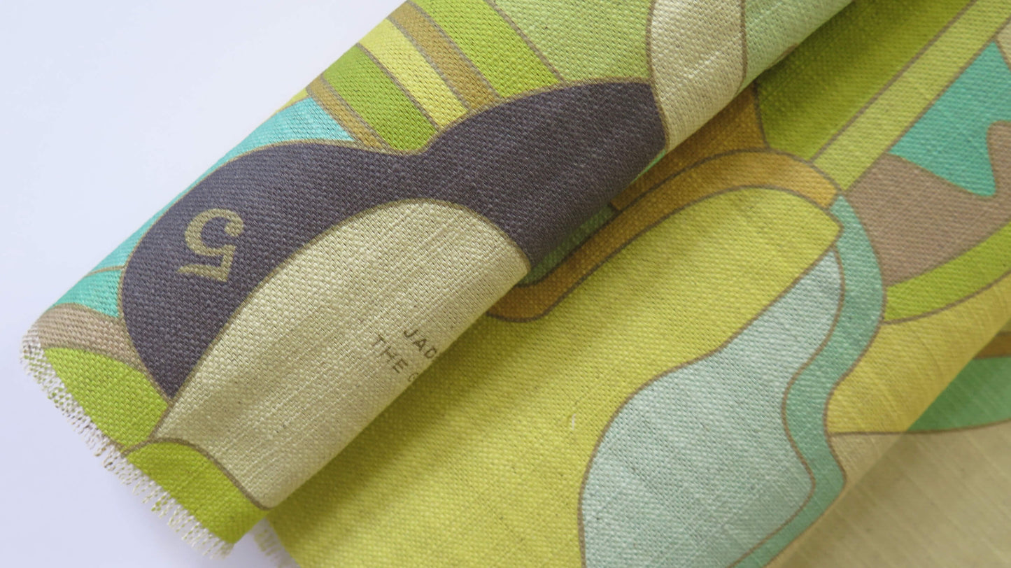 The Gold Code 3 | Atlas Collection | Linen Wall Hanging | Throw