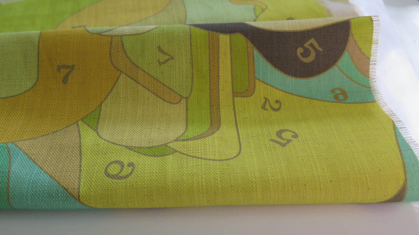 The Gold Code 3 | Atlas Collection | Linen Wall Hanging | Throw