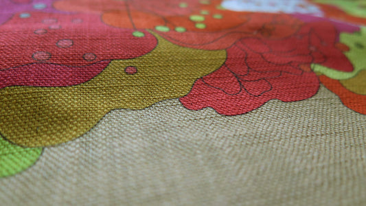 Under the Snow Moon 2 | Atlas Collection | Linen Wall Hanging | Throw