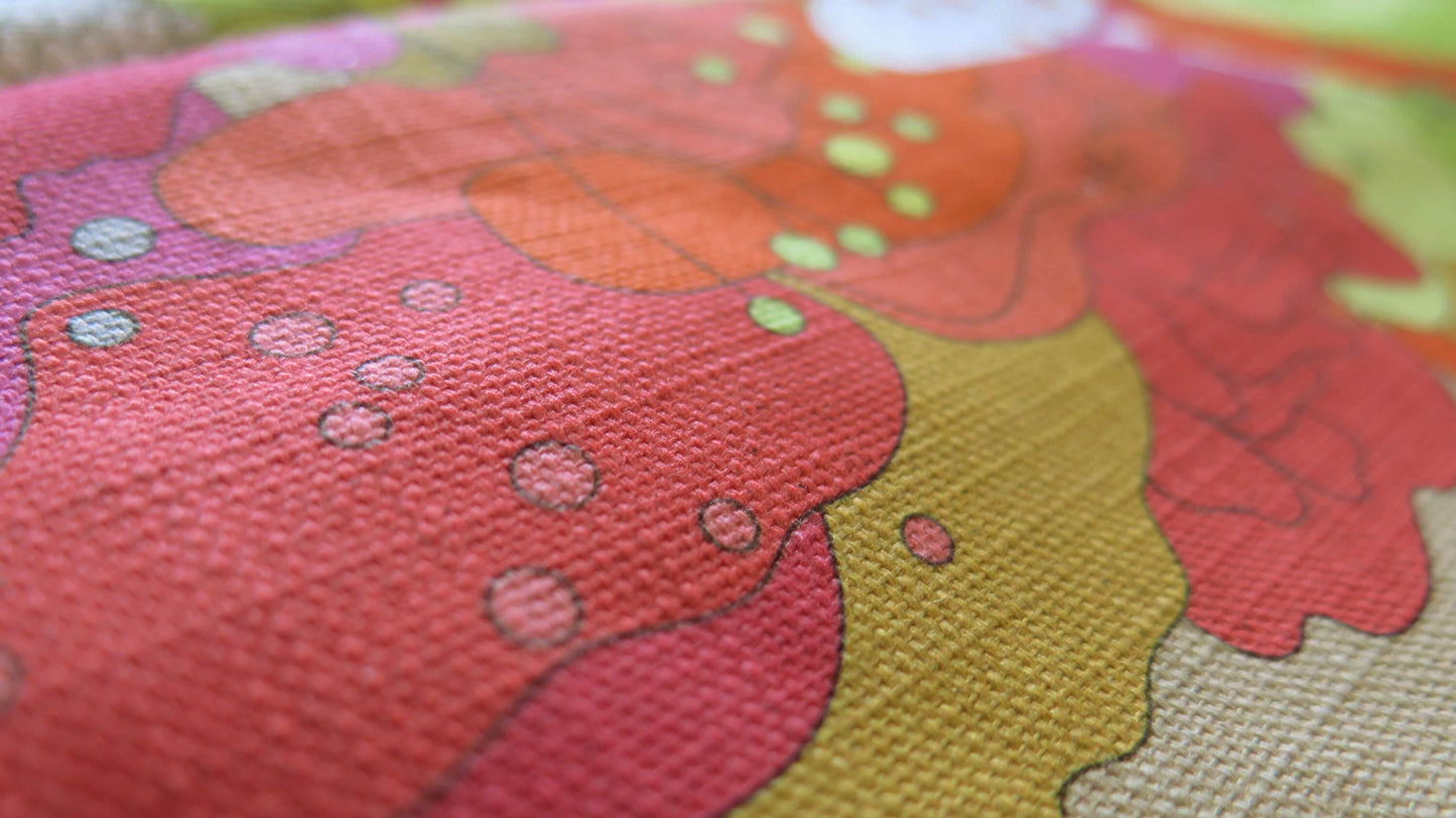 Under the Snow Moon 2 | Atlas Collection | Linen Wall Hanging | Throw