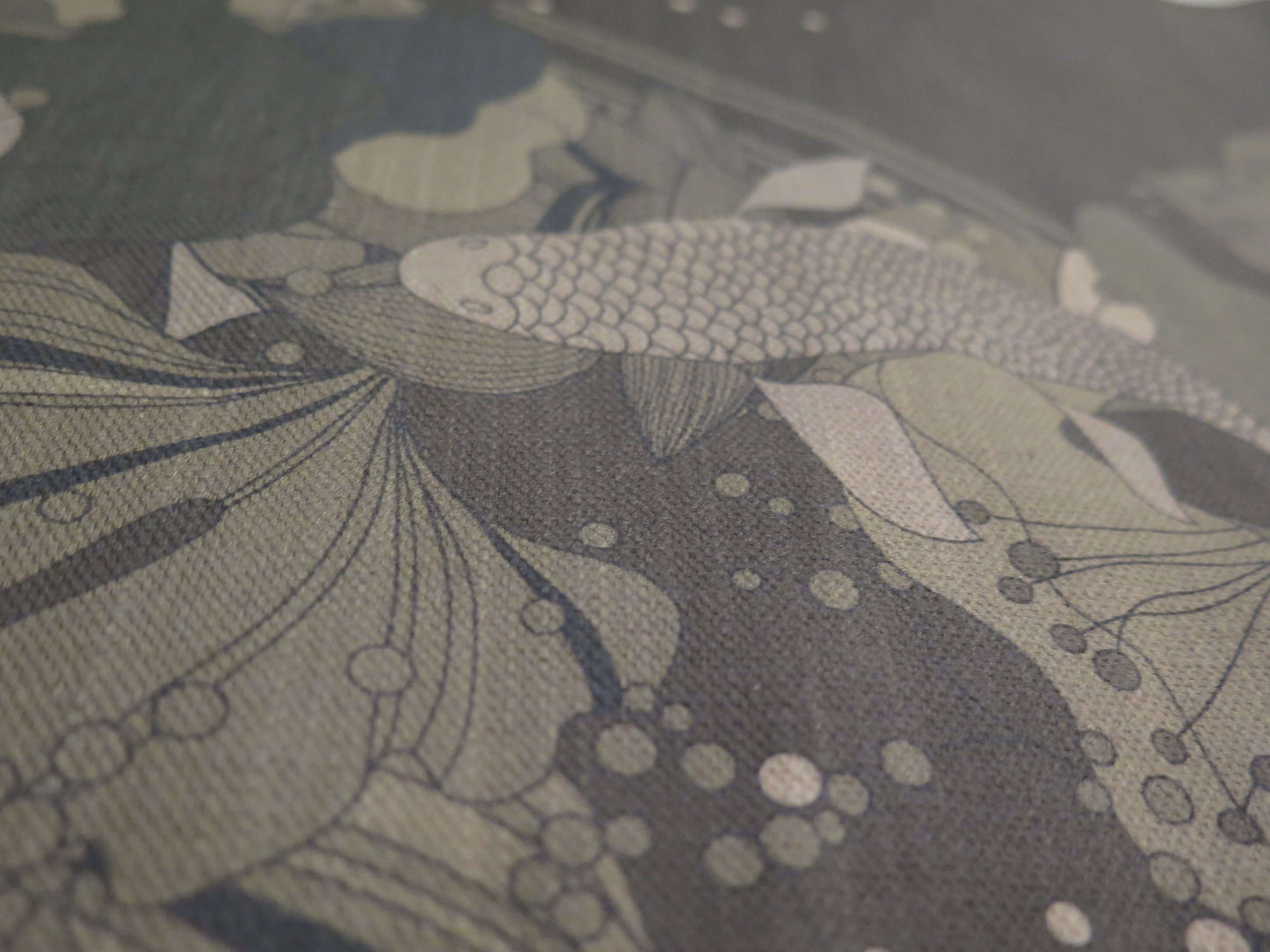 Under the Snow Moon 6 | Atlas Collection | Linen Wall Hanging | Throw