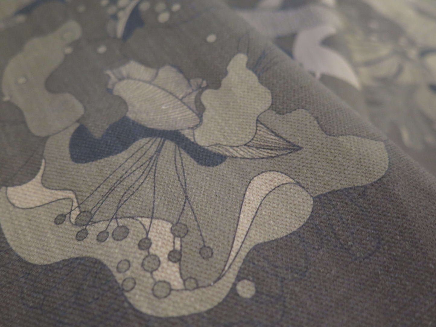 Under the Snow Moon 6 | Atlas Collection | Linen Wall Hanging | Throw