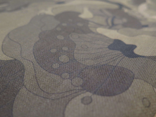 Under the Snow Moon 6 | Atlas Collection | Linen Wall Hanging | Throw